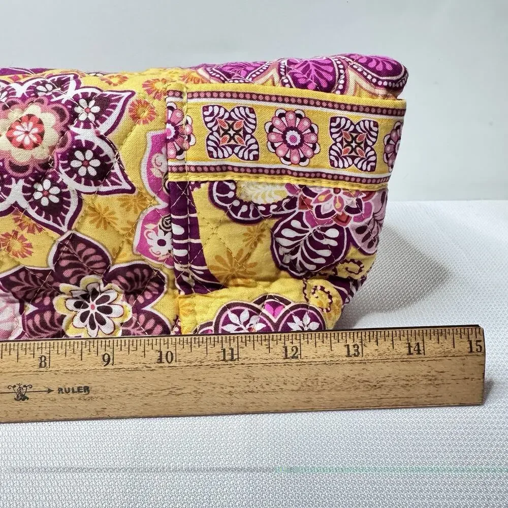 Vera Bradley Bali Gold Side by Side Satchel